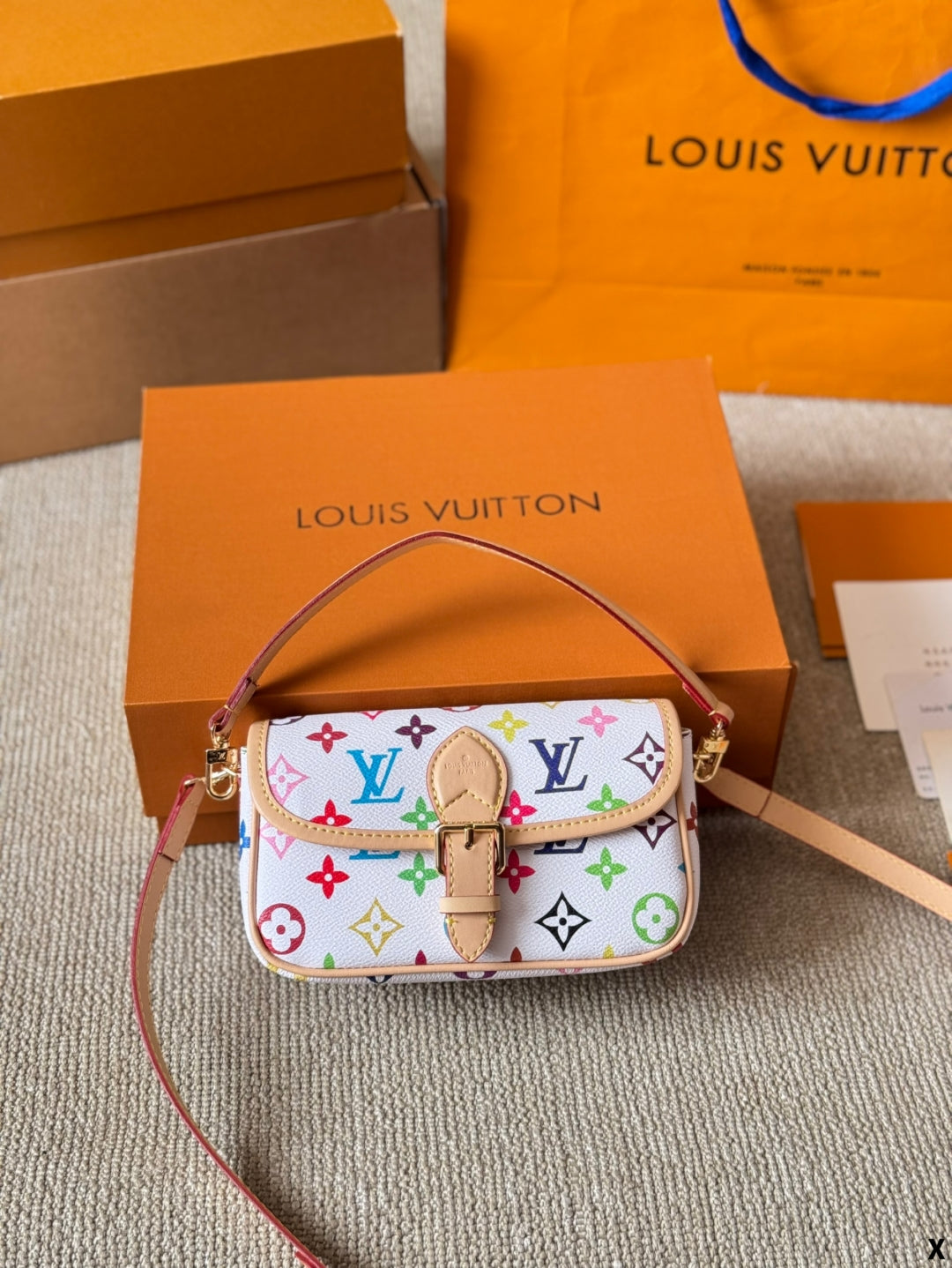 【ルイヴィトン】☆村上隆デザイン|ダイアンミニアンダーアームバッグ♪残りわずか!