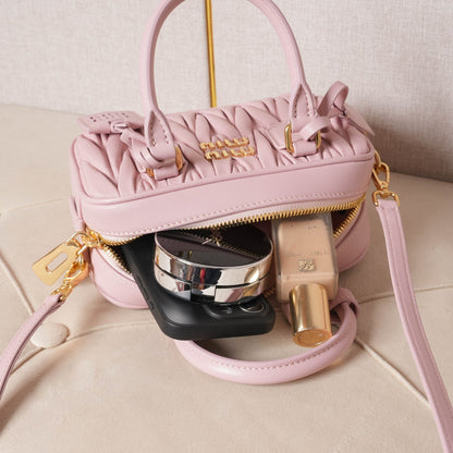 【ミュウミュウ】アルカディ マテラッセ レザー バッグ スモール 8色