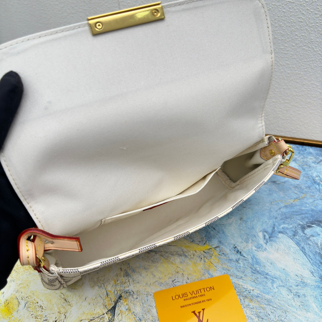 【ルイヴィトン】Favoriteミディアムバッグ 2WAY仕様 洗練された定番デザイン