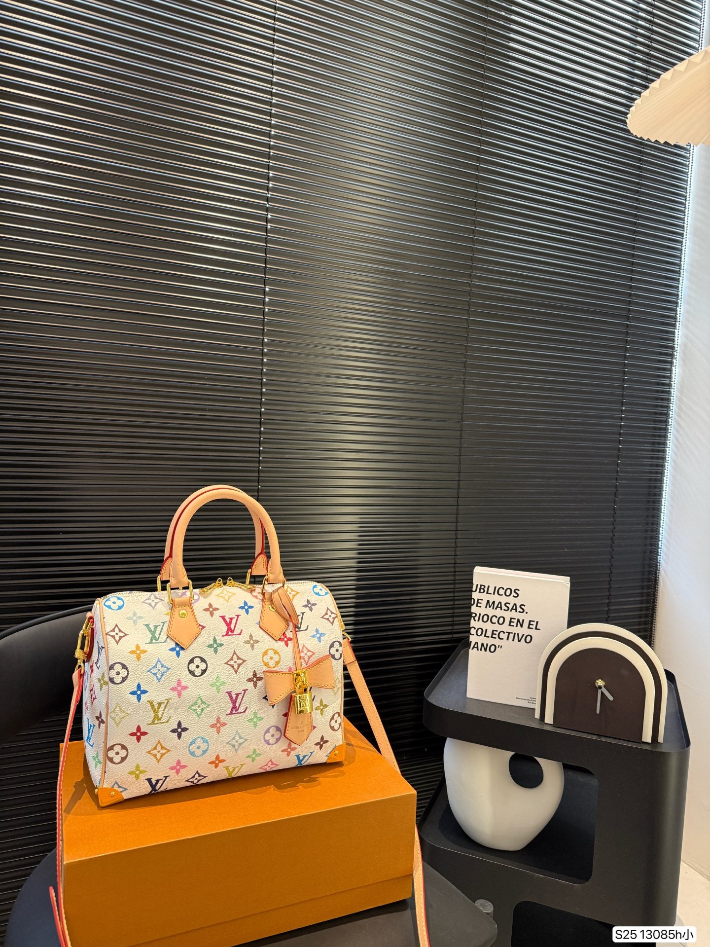 【ルイヴィトン】LV×TMコラボ Speedyバンドリエール25 限定発売中M13085