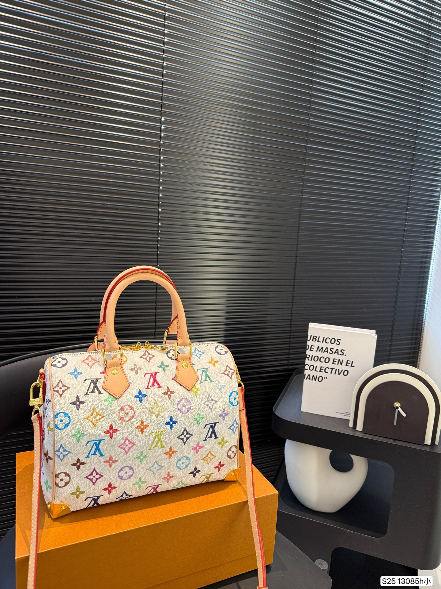 【ルイヴィトン】LV×TMコラボ Speedyバンドリエール25 限定発売中M13085