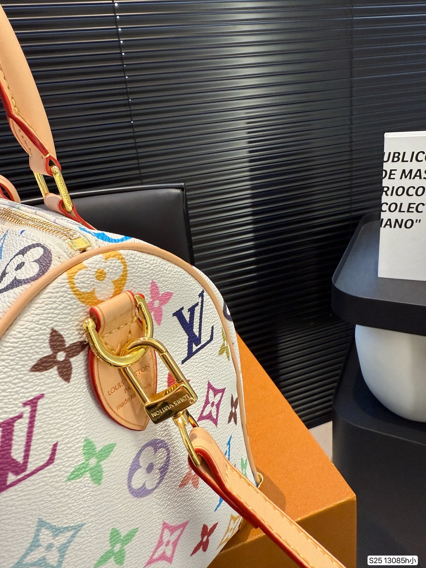 【ルイヴィトン】LV×TMコラボ Speedyバンドリエール25 限定発売中M13085